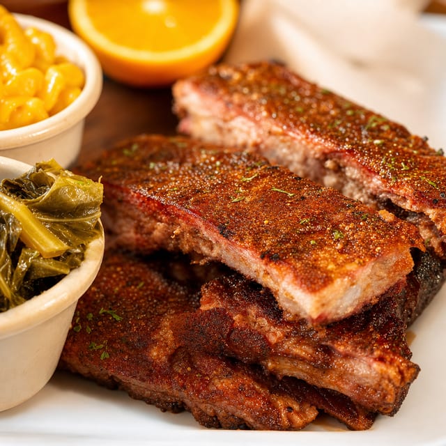 Half Rack Ribs.